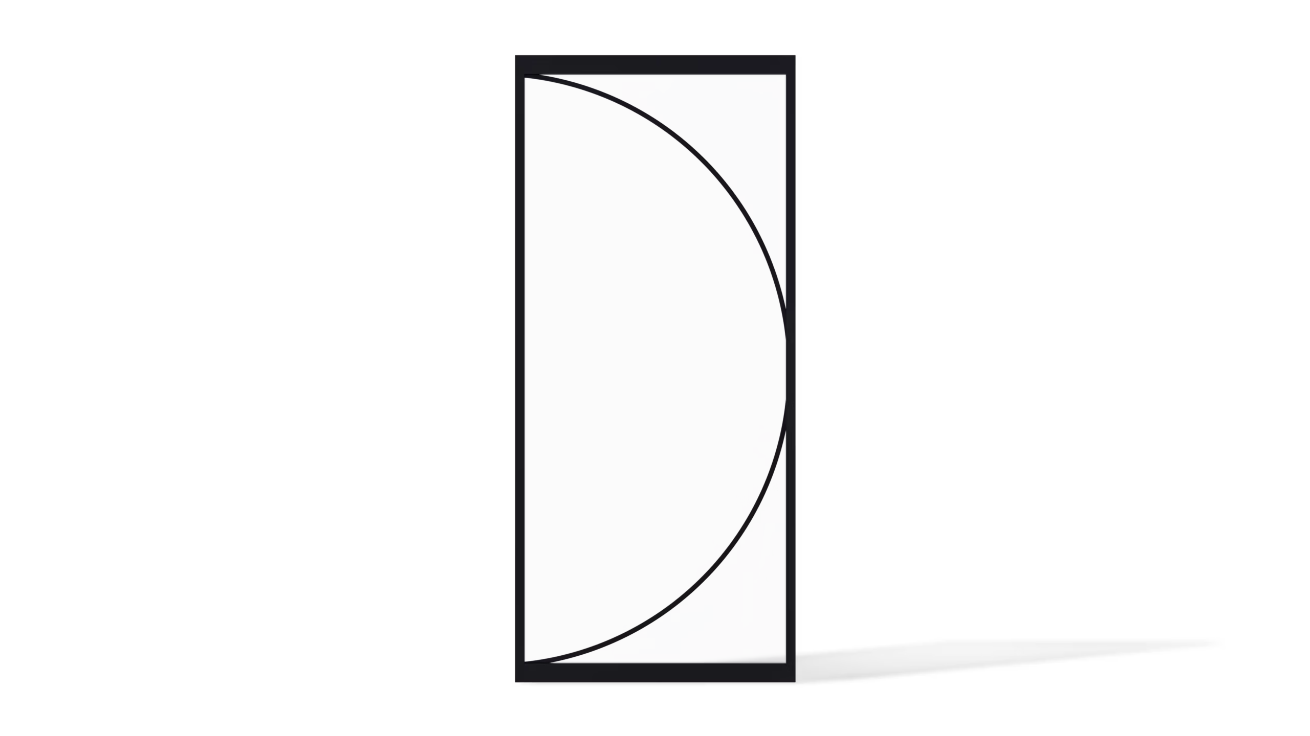 Stalen deur Moncton minimalistisch